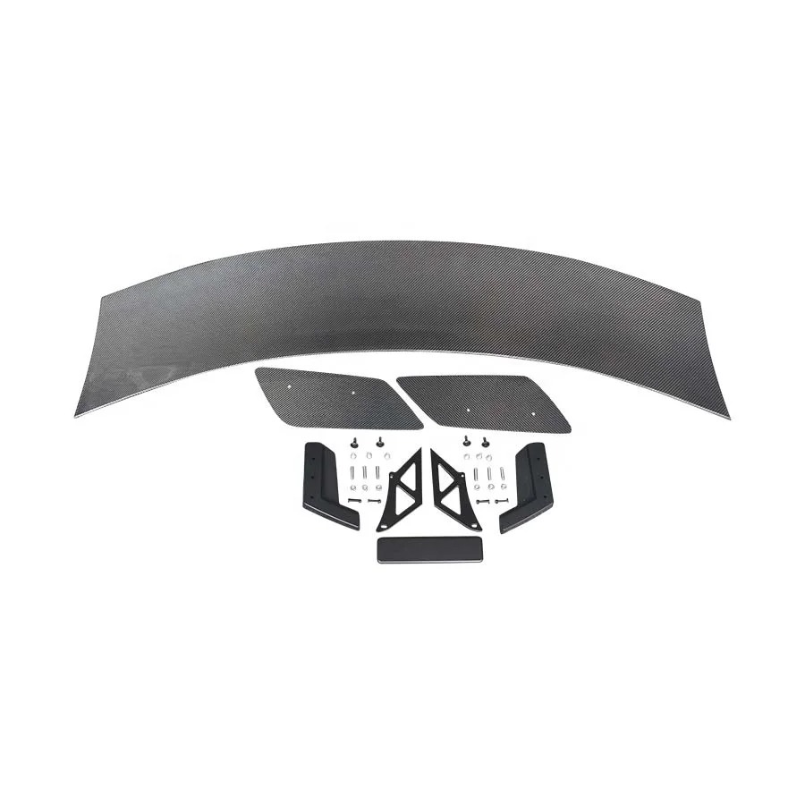 GT500 Style Carbon Fiber Rear Spoiler for 2024  Mustang Dark Horse S650 Tail Wings Body Kits